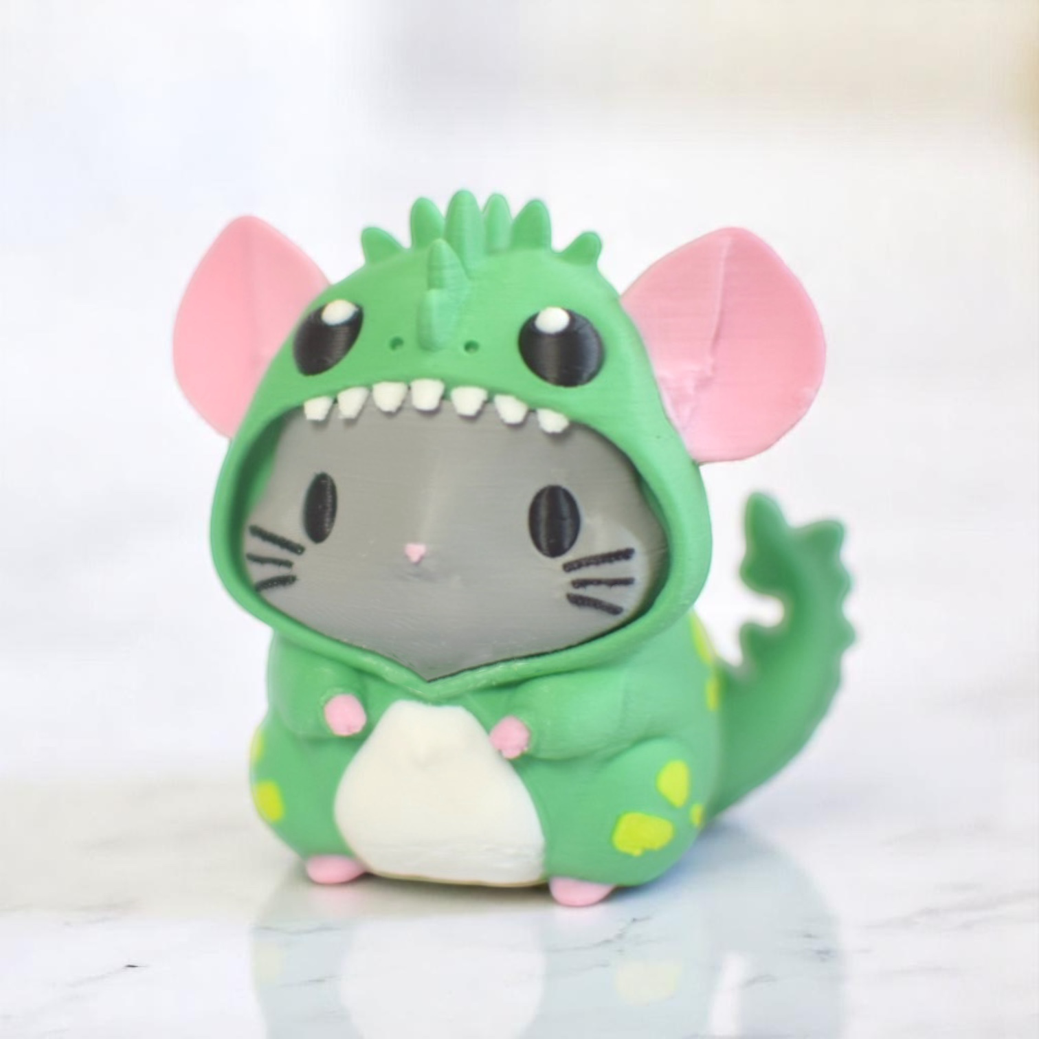 恐竜チンチラフィギュア